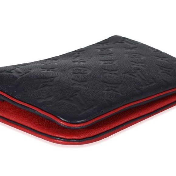 💎✨FULL INCLUSION ✨💎 LOUIS VUITTON Empriente Leather Multicolor double Pouchette! - Picture 3 of 7